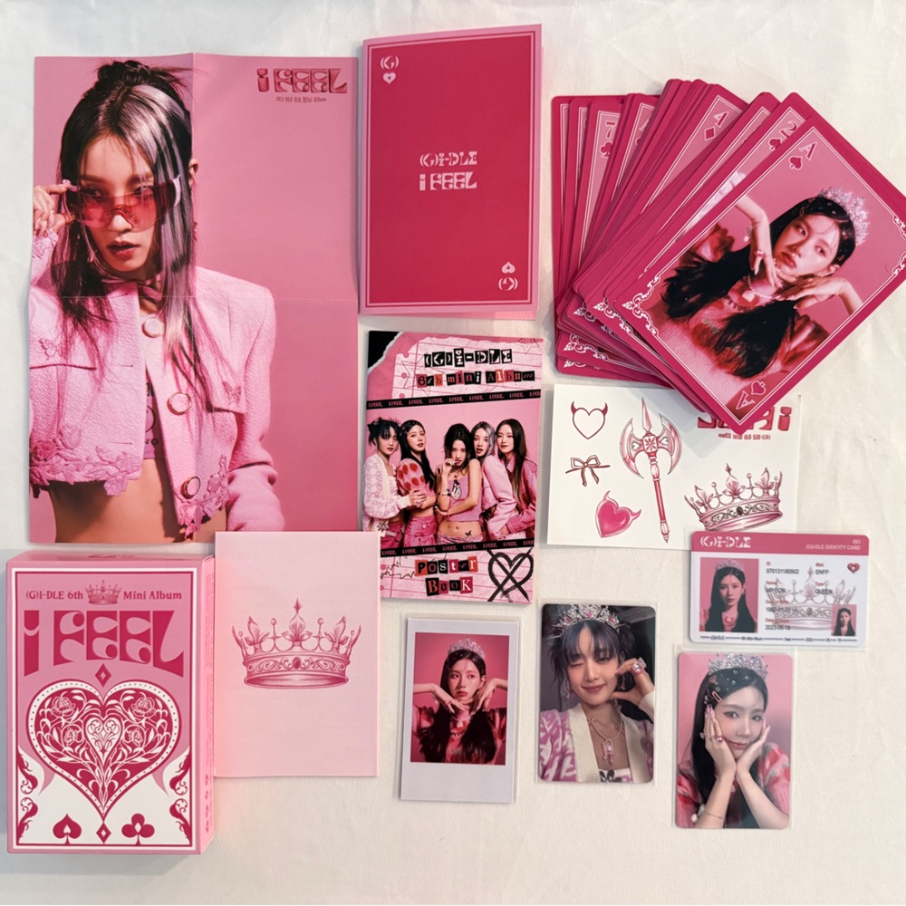 (G) I-DLE I Feel Album (Queen Version)